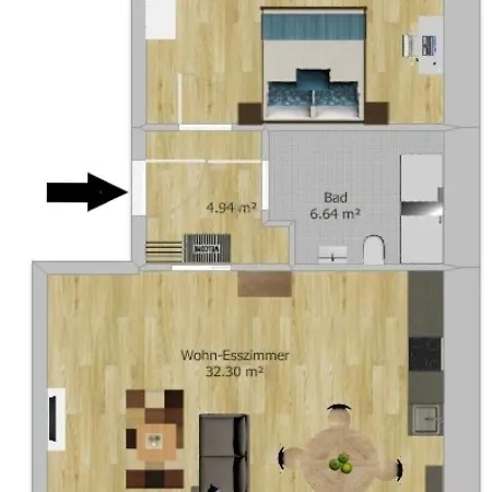 Komfort Ferienwohnungen Mit Wellness-Garten - Gaestehaus Am Bachlauf - Losheim Am See Kamer foto