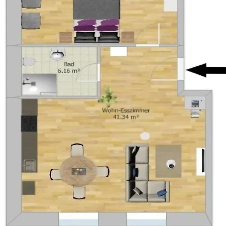 Komfort Ferienwohnungen Mit Wellness-Garten - Gaestehaus Am Bachlauf - Losheim Am See Kamer foto